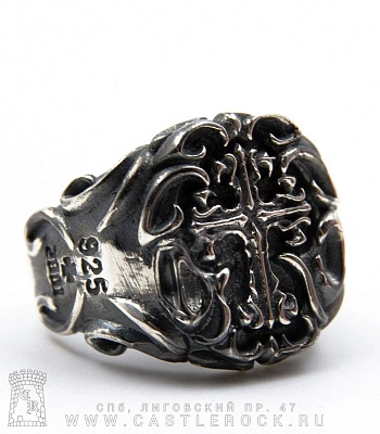 кольцо крест геральдический (разъемное)