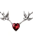 подвес alchemy gothic (алхимия готик) ulfp1 swallow heart