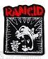 нашивка rancid (вышивка)
