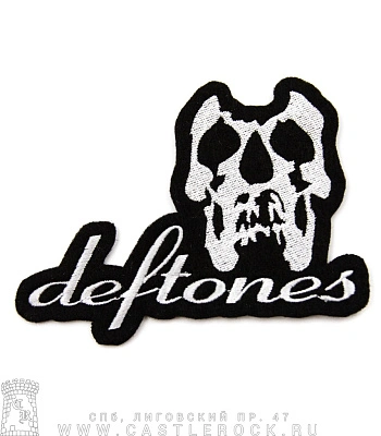 нашивка deftones (вышивка)