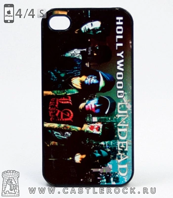 чехол для iphone hollywood undead (группа на фоне города)
