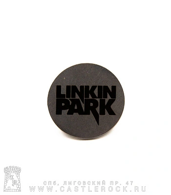 значок цанга с гравировкой linkin park