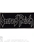нашивка sacred reich (лого серое)