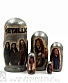 матрешка metallica (лого черное)