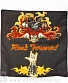 чехол на подушку rock forever (коза, барабаны)