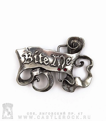 пряжка alchemy gothic (алхимия готик) b87 bite me