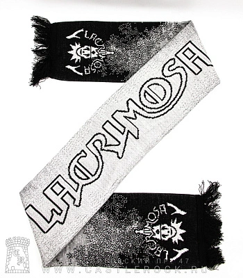 шарф lacrimosa (ч/б)