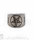 кольцо сталь с гравировкой dimmu borgir (безразмерное)