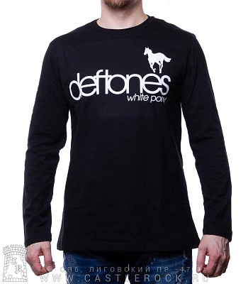 футболка deftones "white pony" д/р