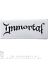 наклейка виниловая immortal (лого)