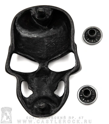 фурнитура new rock череп 53701-r