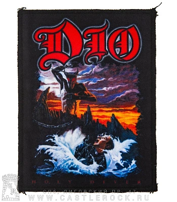 нашивка dio "holy diver"
