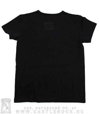 футболка детская кошка (голубые глаза, светится)