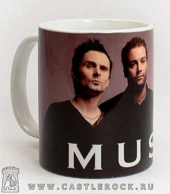 кружка muse (группа, темный фон)