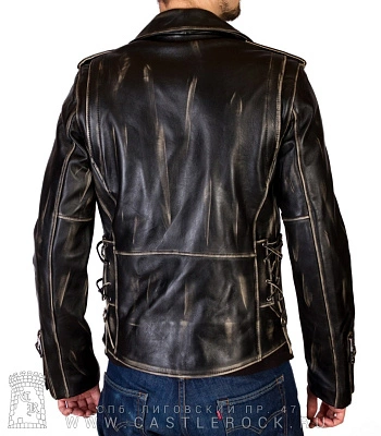 косуха castle rock классическая (искусственное старение, толстая кожа)