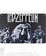 табличка led zeppelin (группа, лого, ч/б)