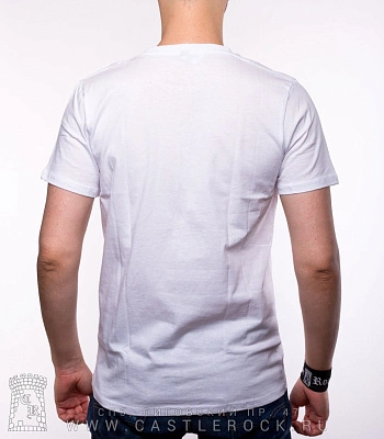 футболка volbeat "before the devil knows i'm dead..." (белая)