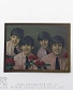 магнит прямоугольный 3d beatles (группа, голограмма)
