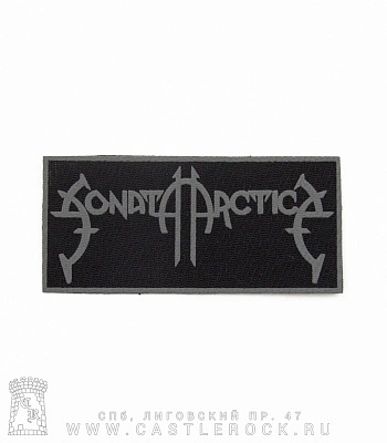 нашивка sonata arctica (лого серое)
