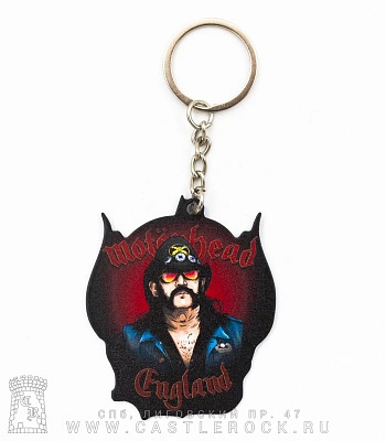 брелок металлический motorhead lemmy "england"