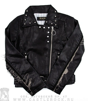 косуха детская к/з (цепочки, клепки) т2006