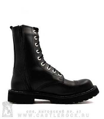 ботинки ranger 9 бл. металлический нос. молния. натуральный мех