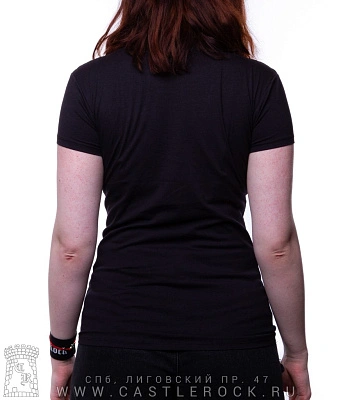 женская футболка motionless in white "graveyard shift"