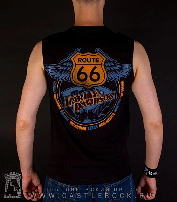 майка harley-davidson "route 66"