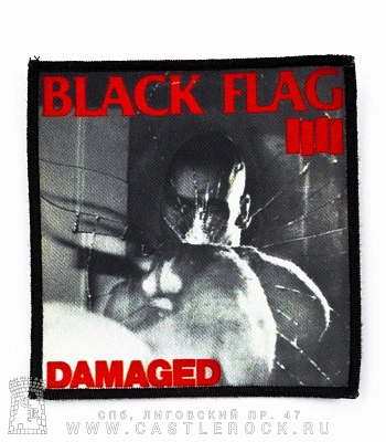нашивка black flag "damaged"