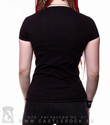 женская футболка him (хартаграмма)