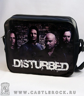 сумка к/з disturbed (группа)
