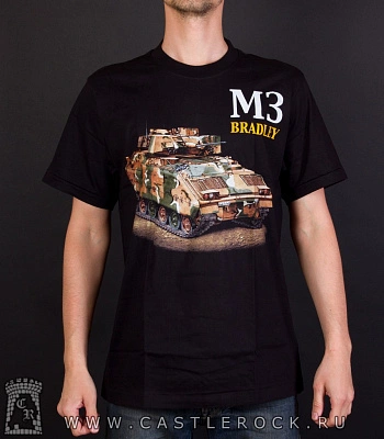 футболка army танк "m3 bradley"