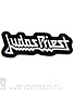 нашивка judas priest (лого, вышивка)