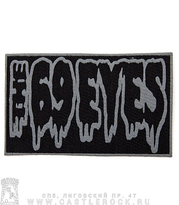 нашивка 69 eyes (лого серое)