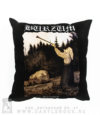 подушка декоративная burzum "filosofem" (сепия)