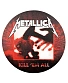 наклейка виниловая metallica "kill 'em all" (круглая)