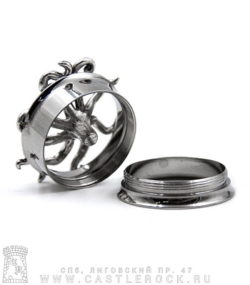 Плаг Сталь Тонкостенный Кракен (с внутренней резьбой) 22 мм