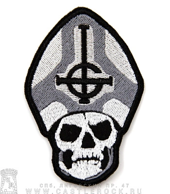 нашивка ghost papa emeritus (вышивка)