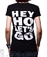 женская футболка ramones "hey ho let's go"