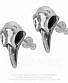 серьги alchemy gothic (алхимия готик) e359 rabeschadel