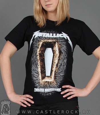футболка metallica "death magnetic"