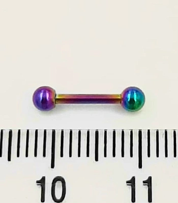 Микроштанга Сталь "Бензиновая" с Шариками 1,2 х 8 х 3/3