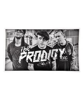 наклейка виниловая prodigy (группа, ч/б)