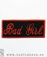 нашивка bad girl (вышивка)