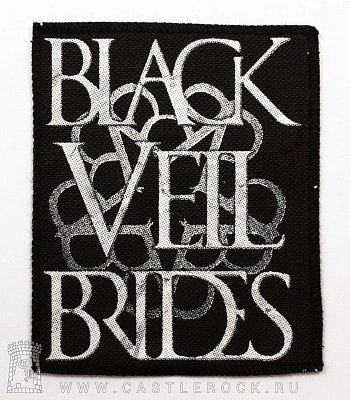 нашивка black veil brides (надпись и лого)