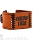 браслет кожаный с гравировкой сектор газа