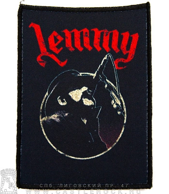 нашивка motorhead lemmy (с микрофоном)
