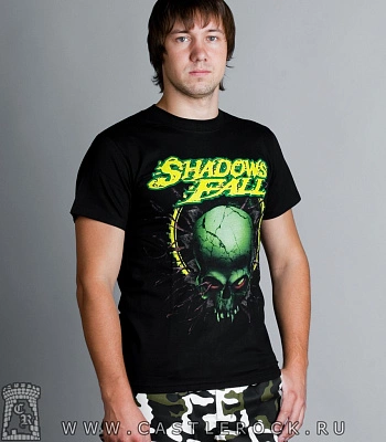 футболка shadows fall (череп)