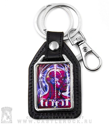 брелок прямоугольный на подкладке tool "lateralus"