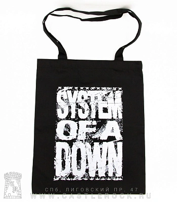сумка шоппер system of a down (лого)